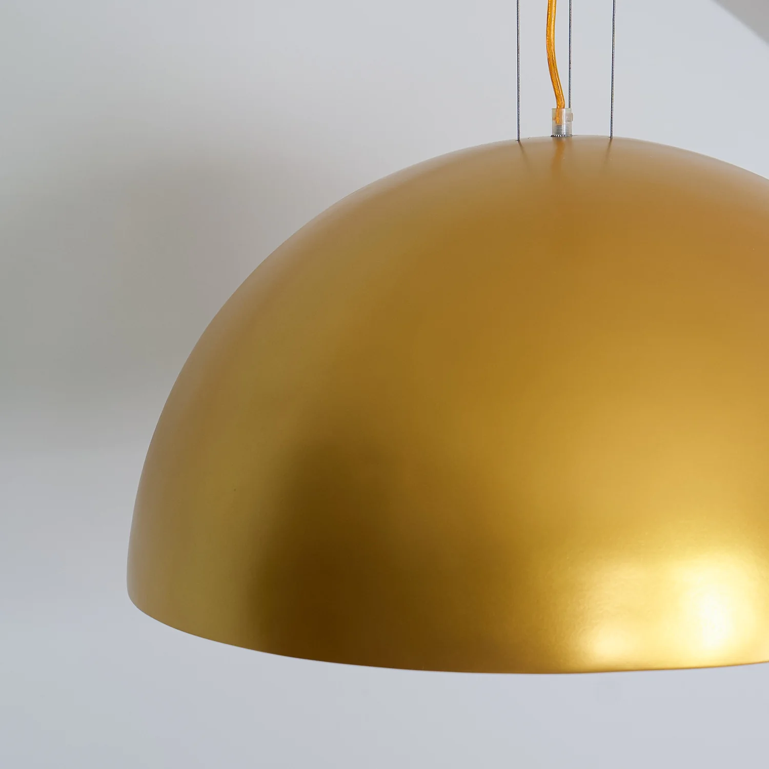 Подвесной светильник Hemisfera Suspension - ∅90см x 45см, ржаво-коричневый