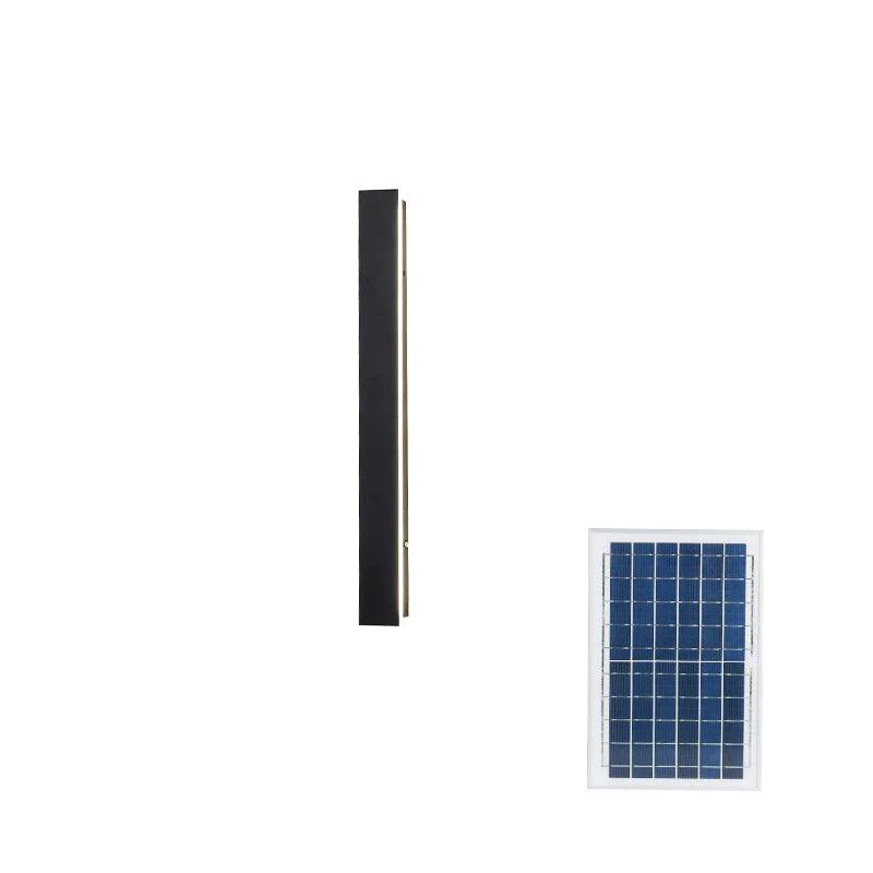 Уличный светильник Long Strip Solar - ∅5см x 60см, черный, теплый свет