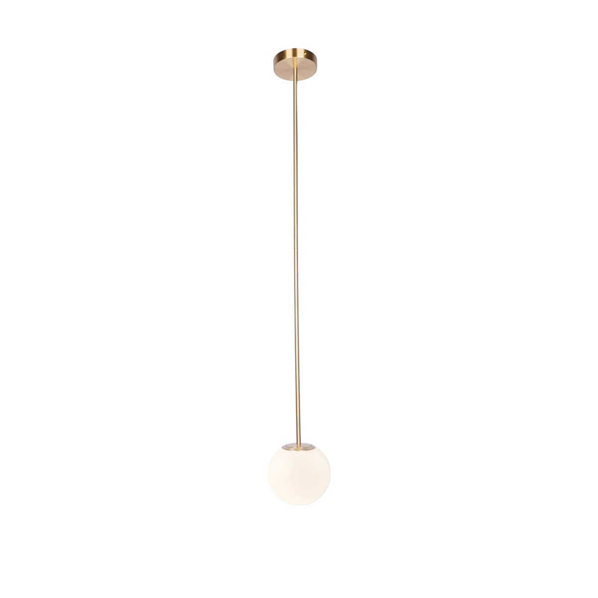 Подвесной светильник Brass Architectural Collection - ∅20см х 150см, черный