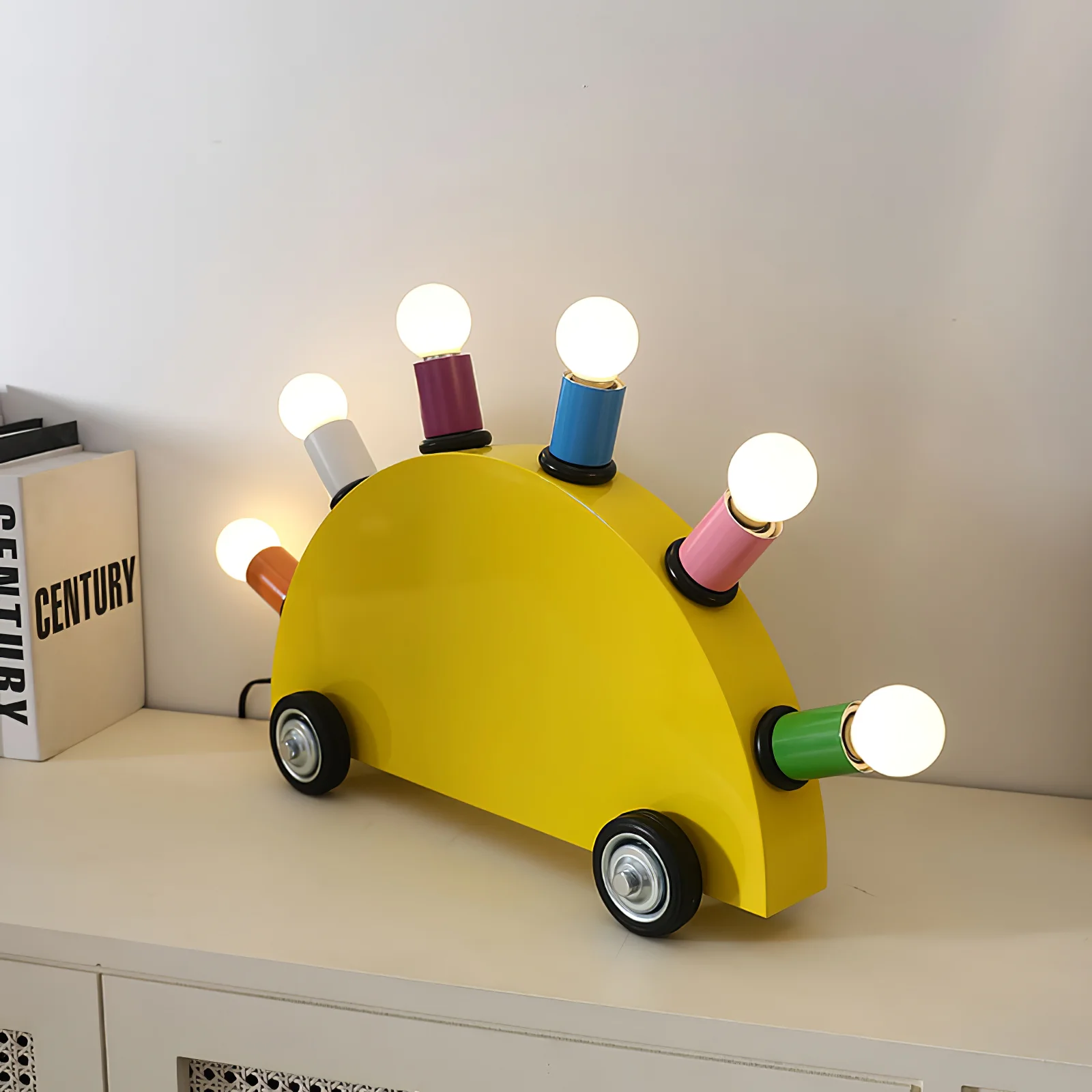 Настольный светильник Cartoon Car - ∅62см x 36см, синий