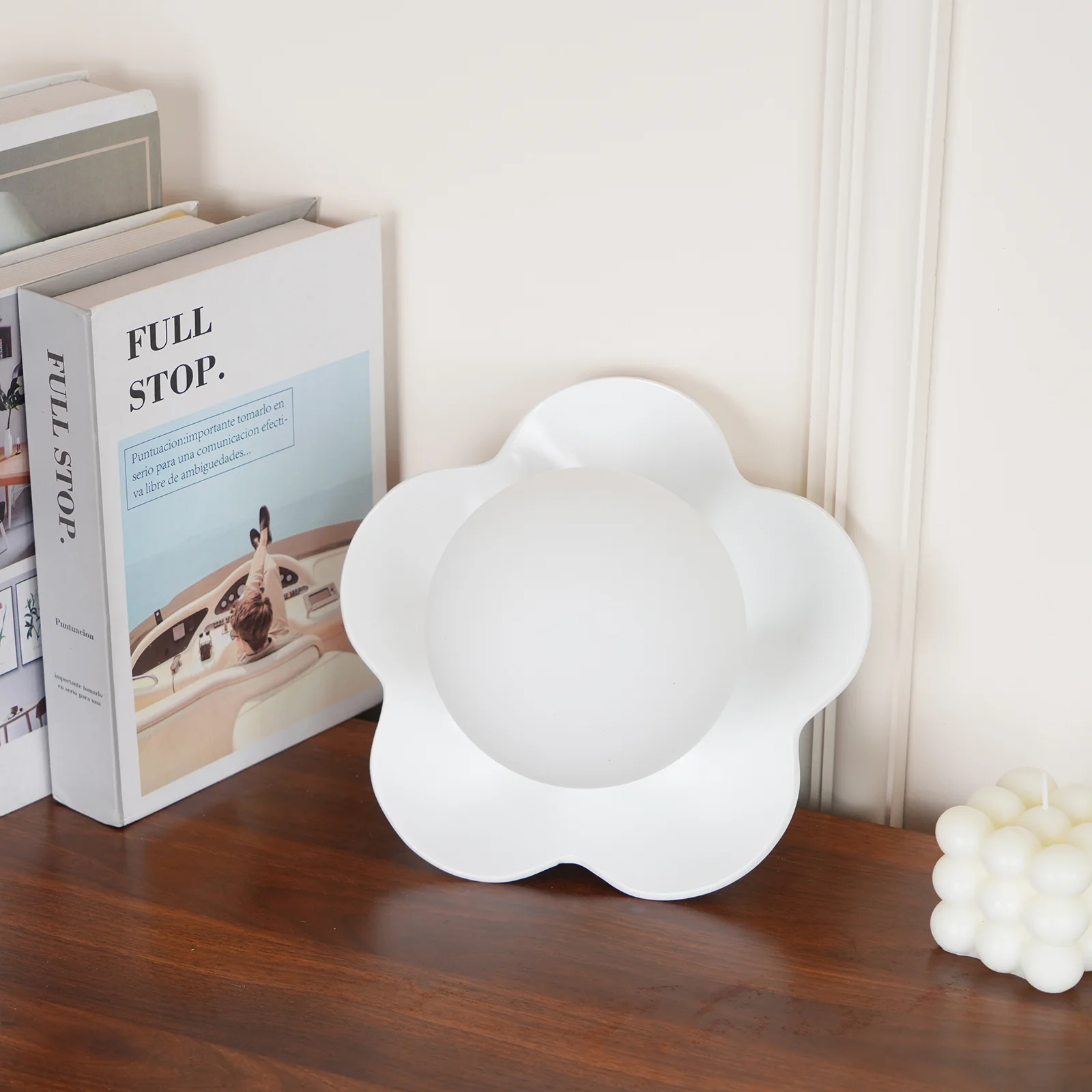 La fleur Wall Lamp - ∅ 7.9″ x H 6.7″ / Dia 20cm x H 17cm / Yellow / Set of 2