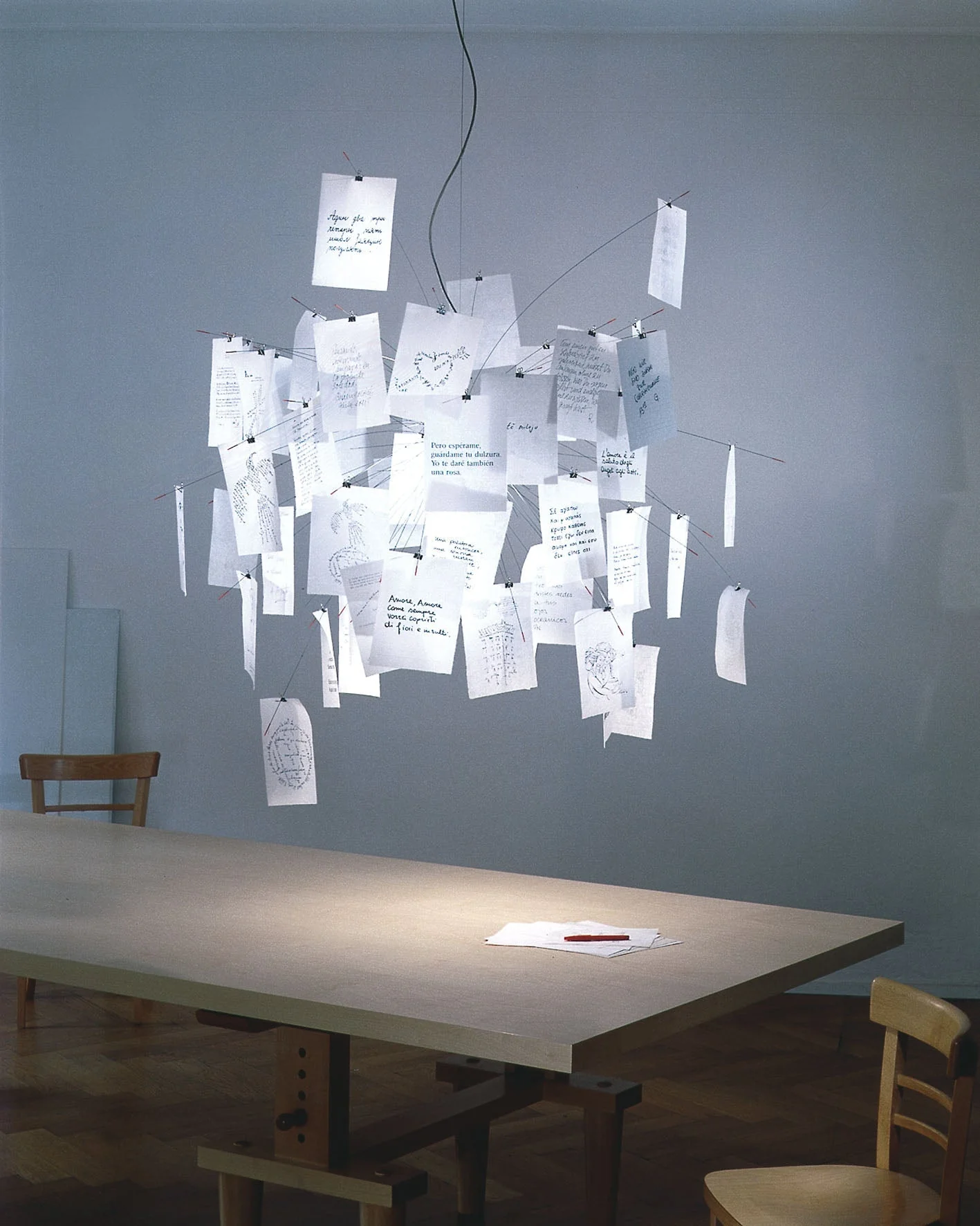 Люстра Paper - ∅120см x 120см, солнечный