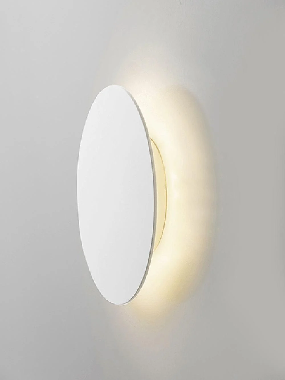 Gossa Wall Lamp - ∅ 11″ / Dia 28cm Set of 2 / Brass / Warm Light
