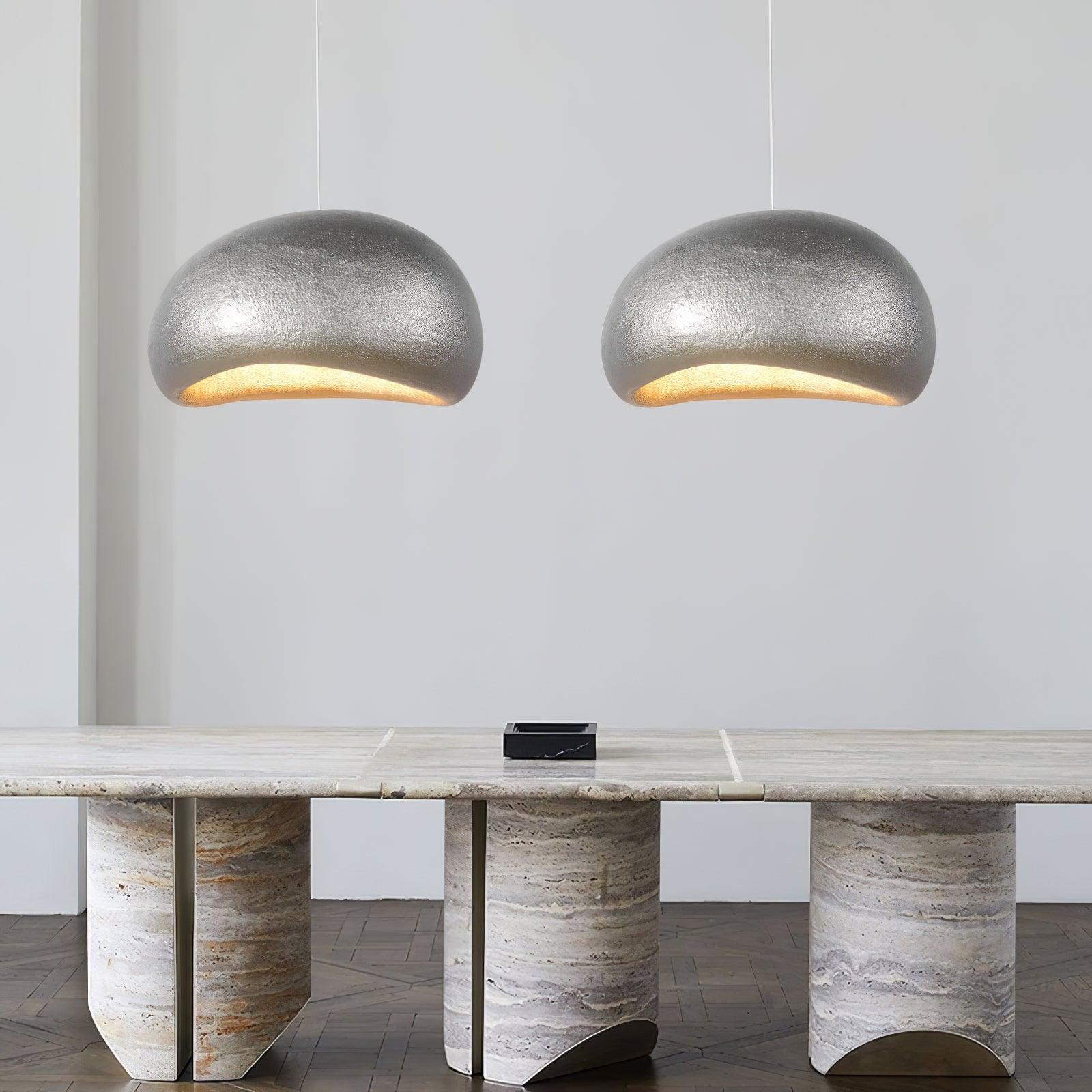 Подвесной светильник Khmara Bright - ∅40см x 15см, черный