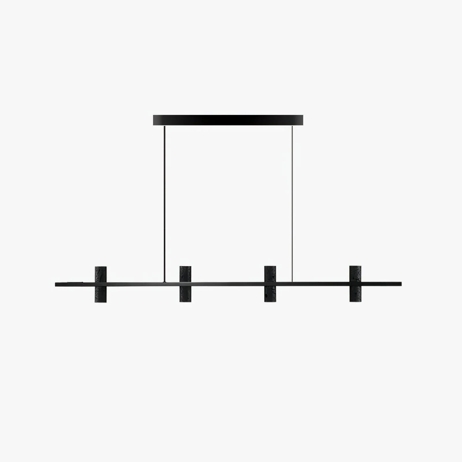Люстра Meta Parallel - 90см x 150см, черный, теплый свет