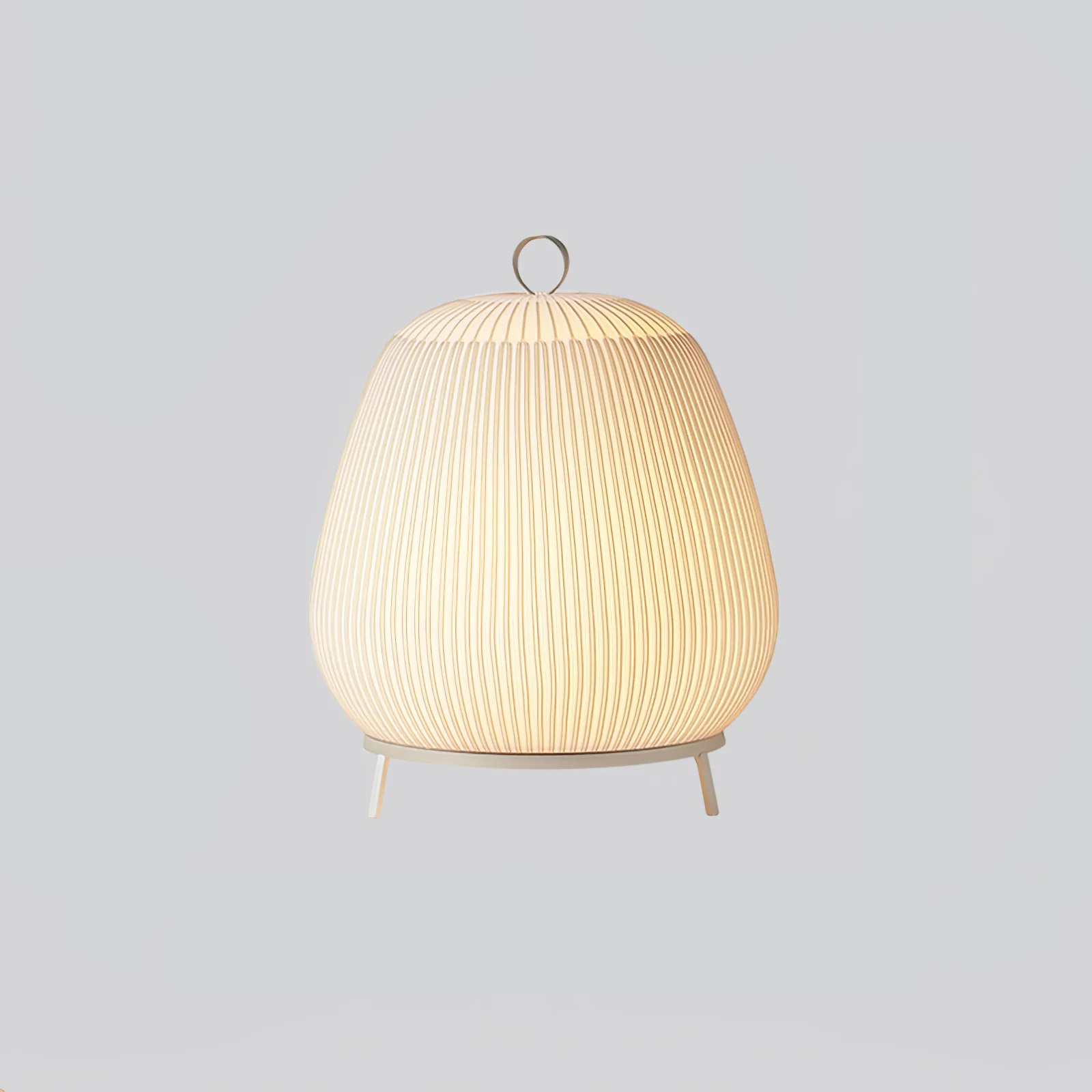 Настольный светильник Lantern Knit - ∅45см x 54см, белый, 3000-6500К