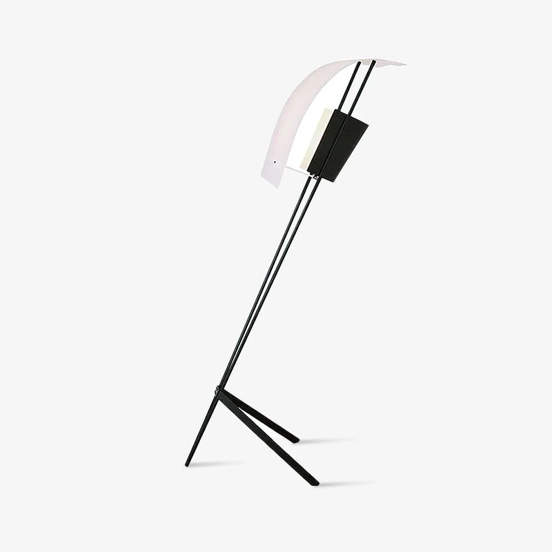 Торшер Kite - 58см x 165см, черный, золотой