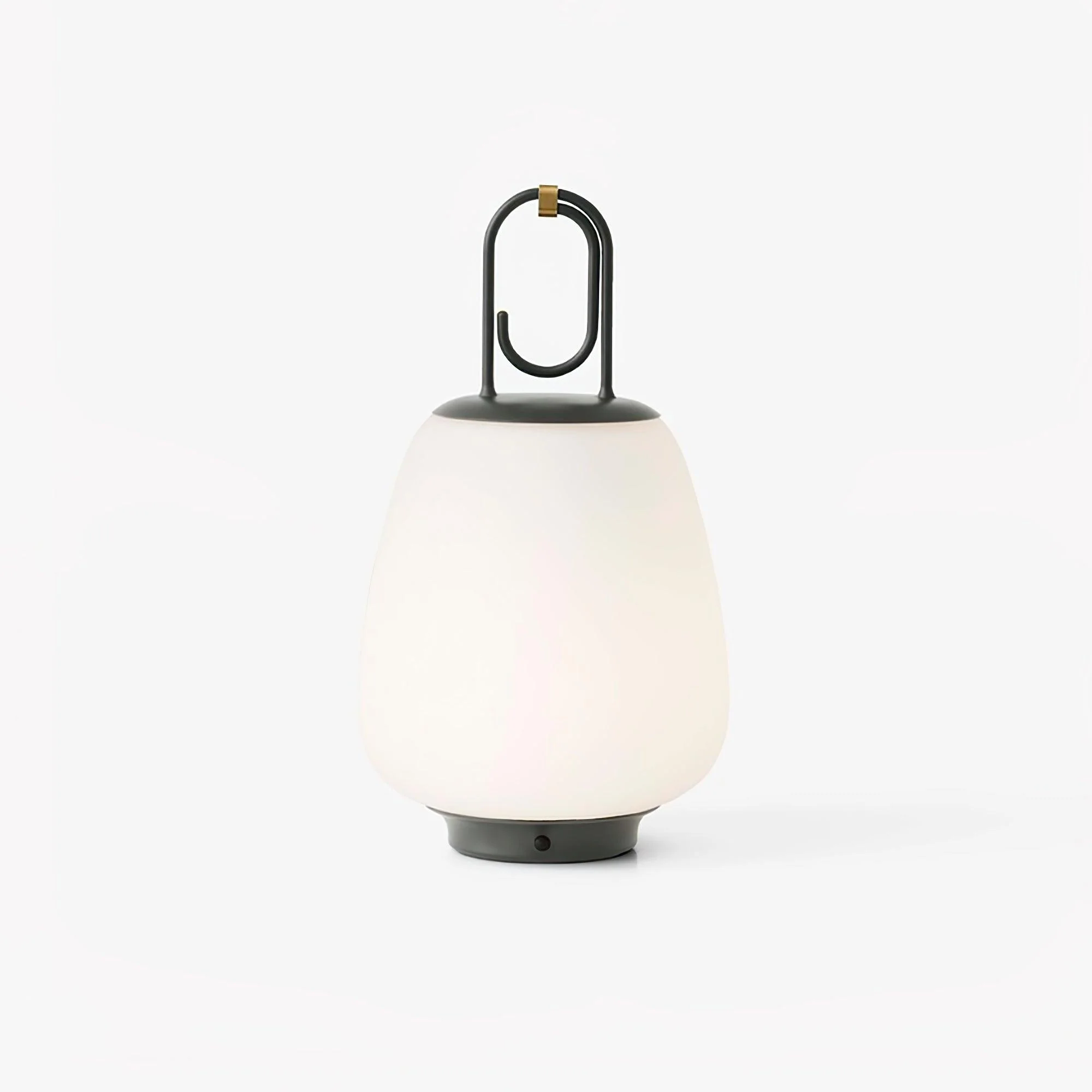 Настольный светильник Hyggelite Lantern - ∅16см x 28см, розовый, белый, теплый свет