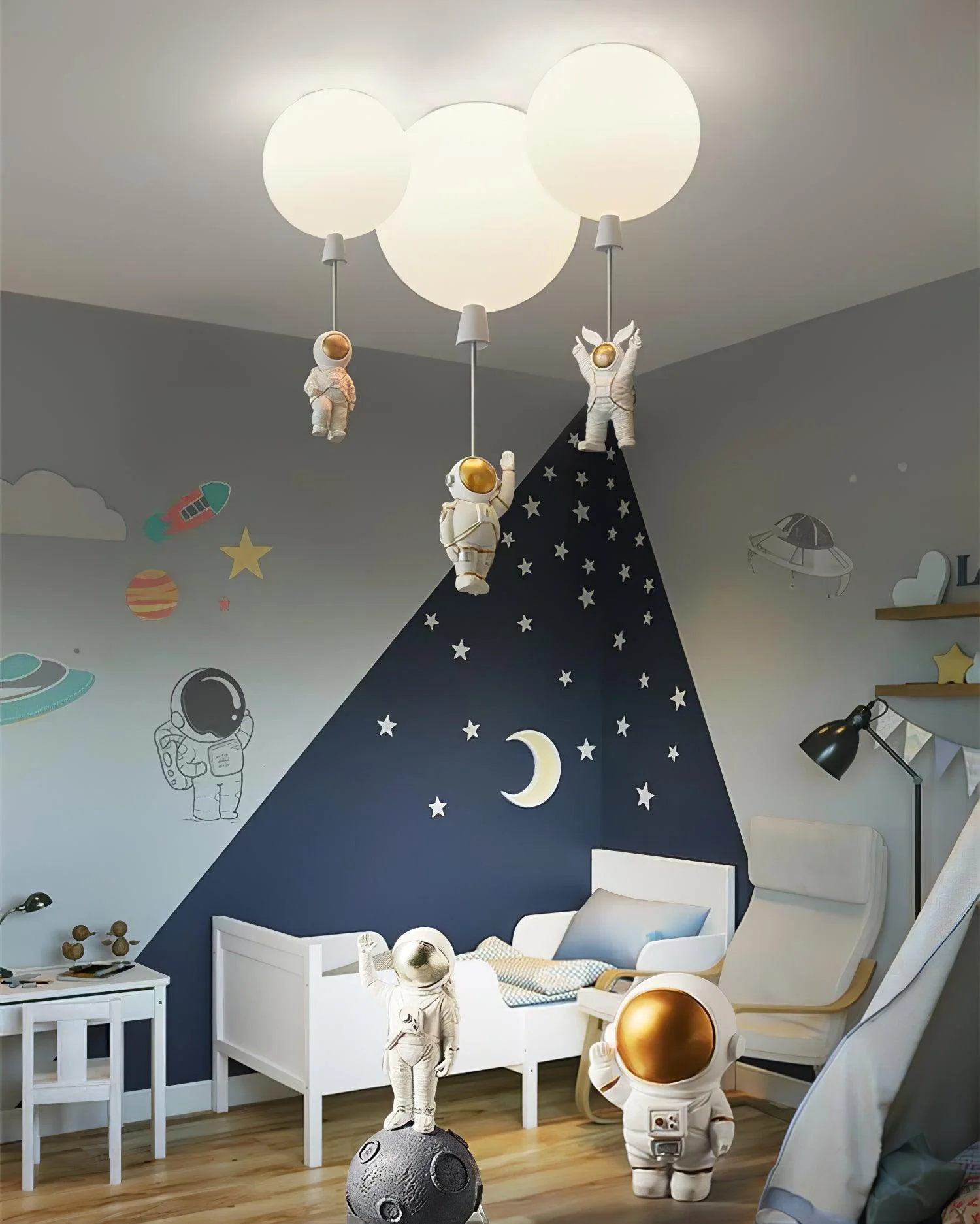 Потолочный светильник Frosted Balloon - ∅35см, оранжевый