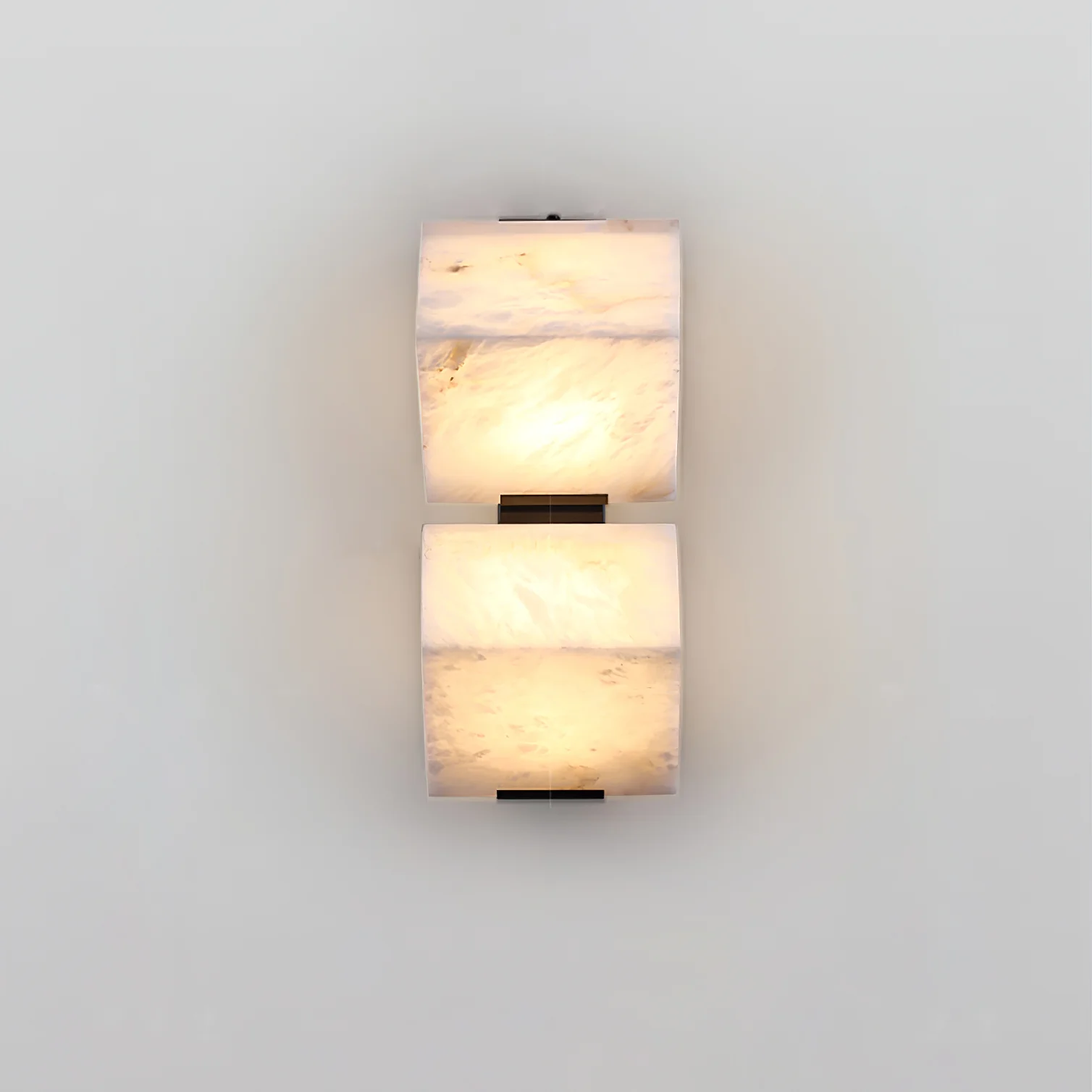 Настенный светильник Alabaster Staircase - 15см x 31см, белый, теплый свет