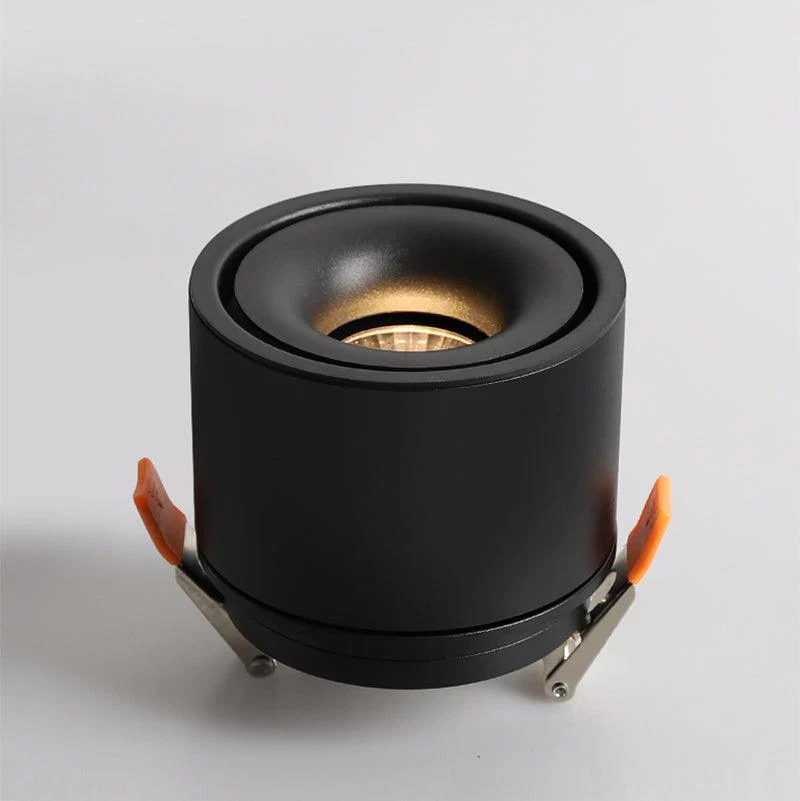 Встраиваемый светильник Modern Ember  - 10 шт  ∅10см x 8см, черный, холодный свет