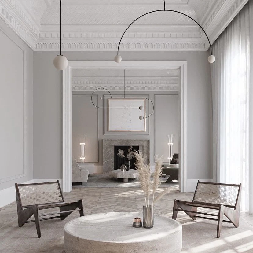 Подвесной светильник Brass Architectural Collection - ∅20см х 150см, черный