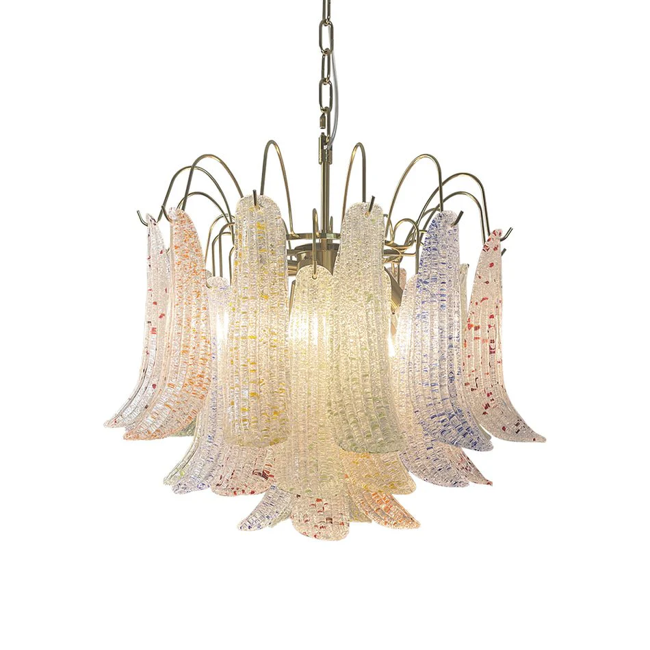 Люстра Venini Colorful Murano Glass - ∅50см x 46см, желтое стекло