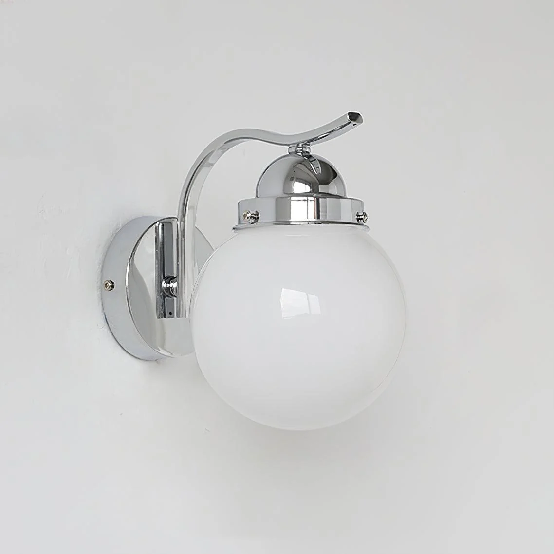 Ryttenberg Wall Lamp - Set of 2 / Chrome+Beige