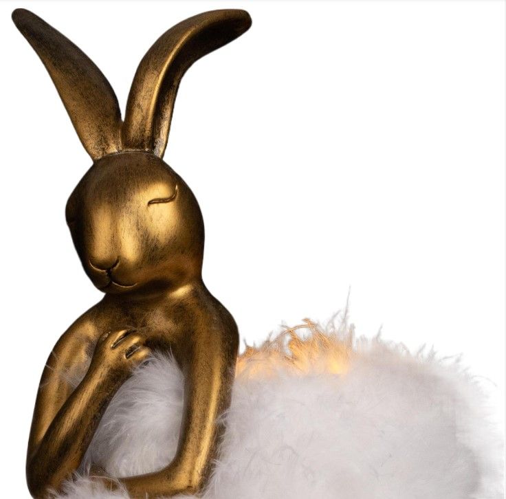 Настольная лампа LOFT IT Lapine 10315/B White fluff