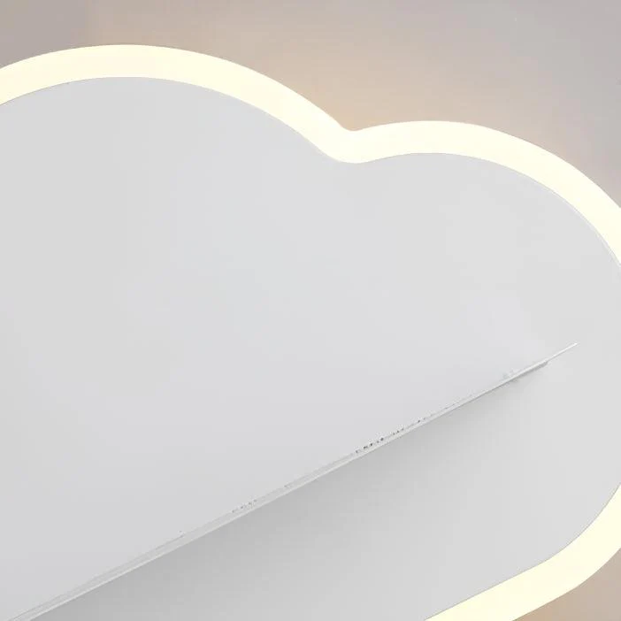 Настенный светильник Dreamier Cloud - ∅27см x 15см, розовый, теплый свет