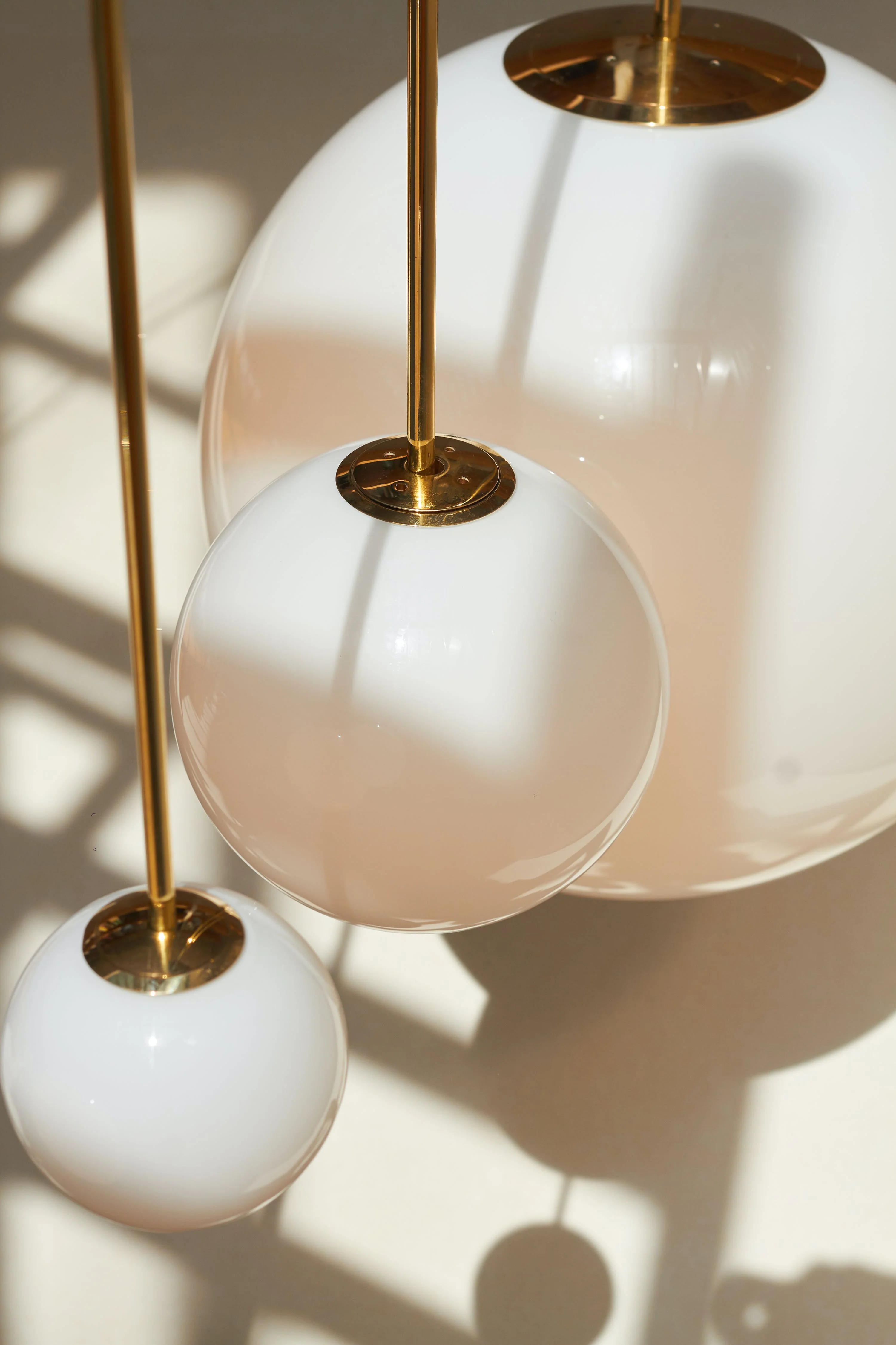 Подвесной светильник Brass Architectural Collection - ∅20см х 150см, черный