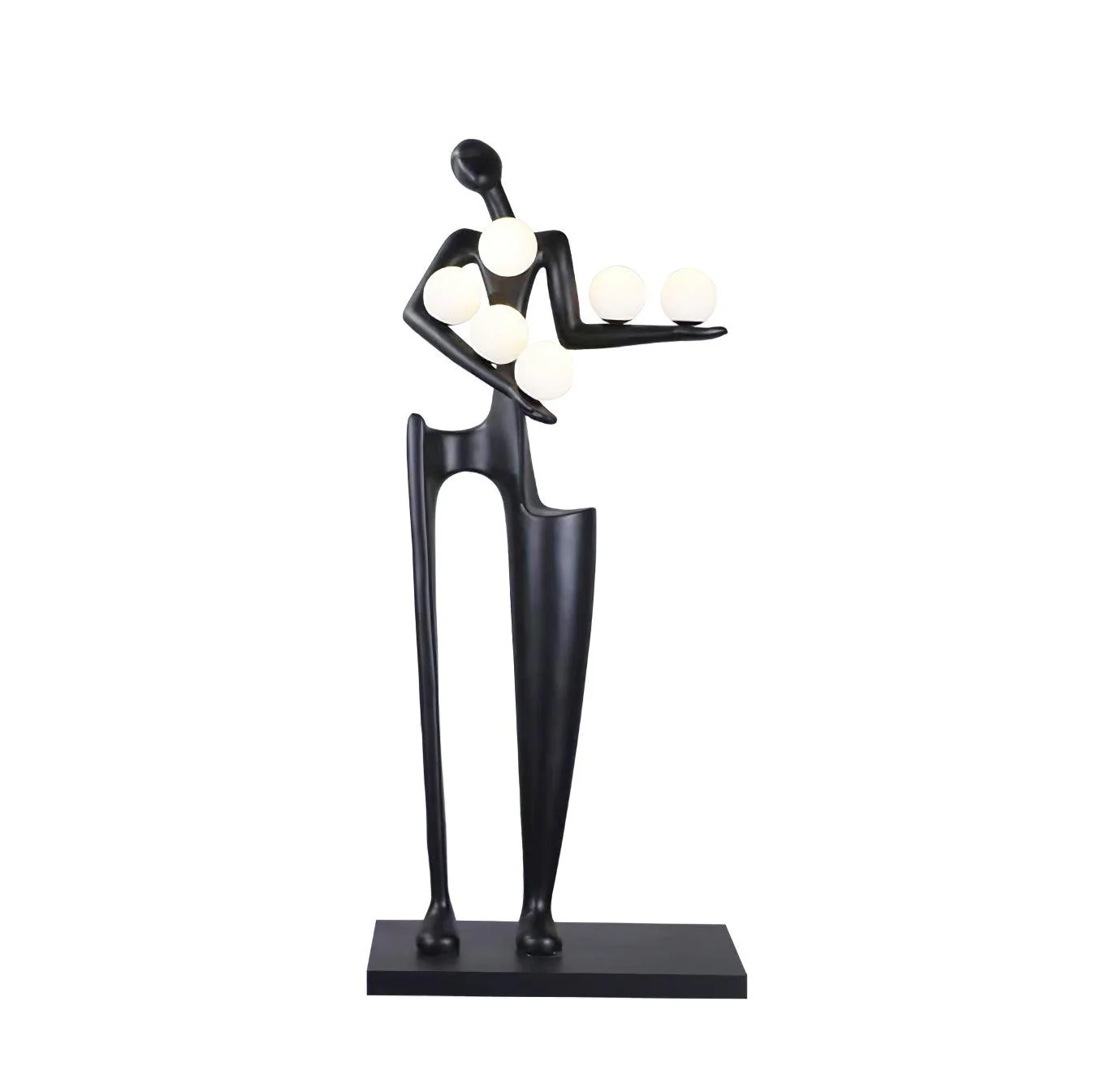 Торшер Guardian Sculpture - ∅70см x 175см, красный