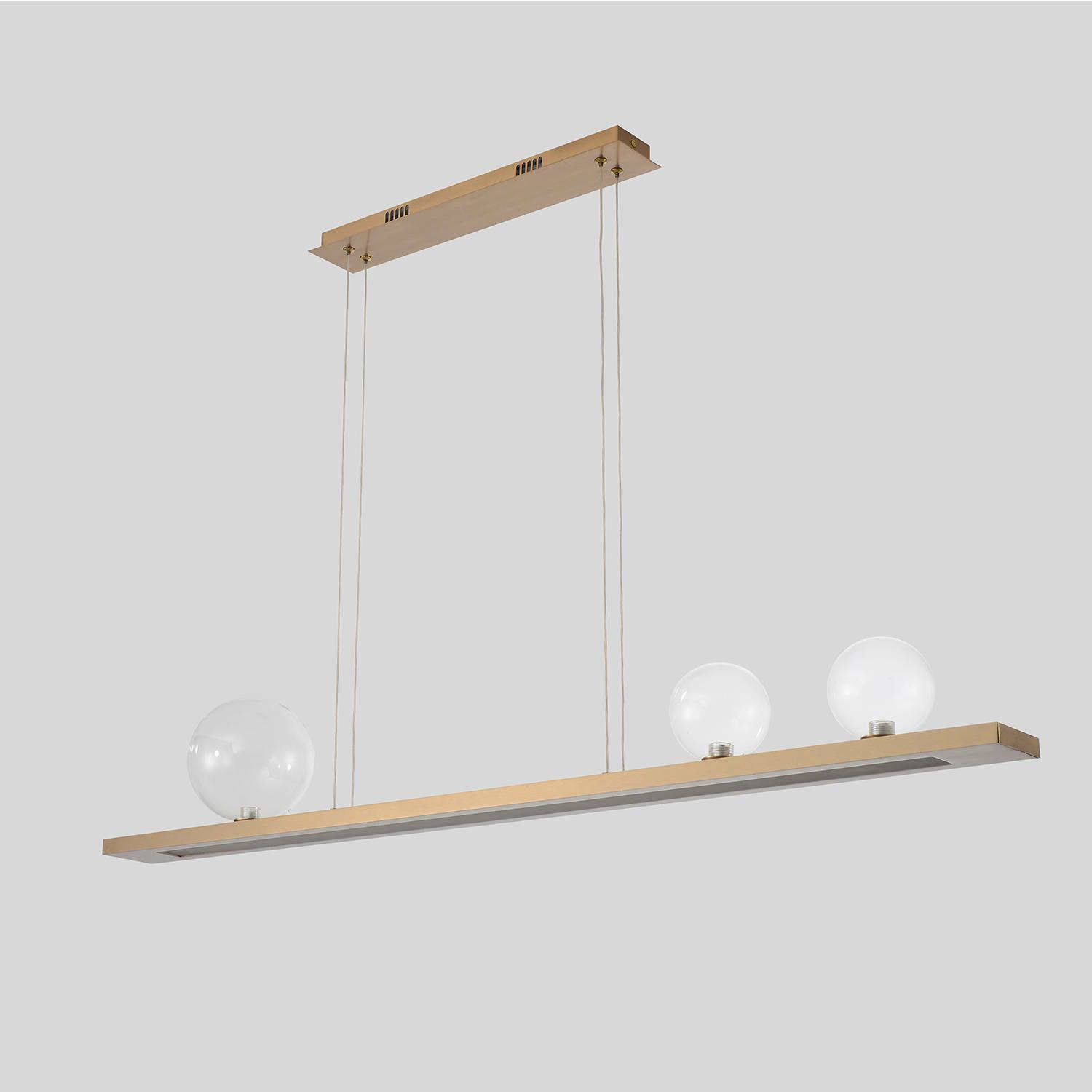 Светильник подвесной Crystal Lux AHORA SP1 L1200 BRASS AHORA SP1 L1200 BRASS