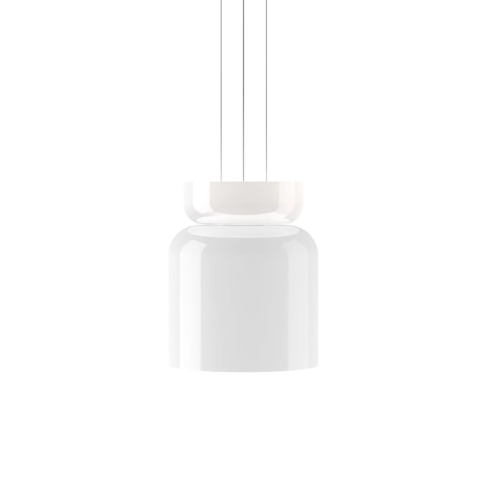 Подвесной светильник Totem Led - ∅33см x 36см, белый, теплый свет