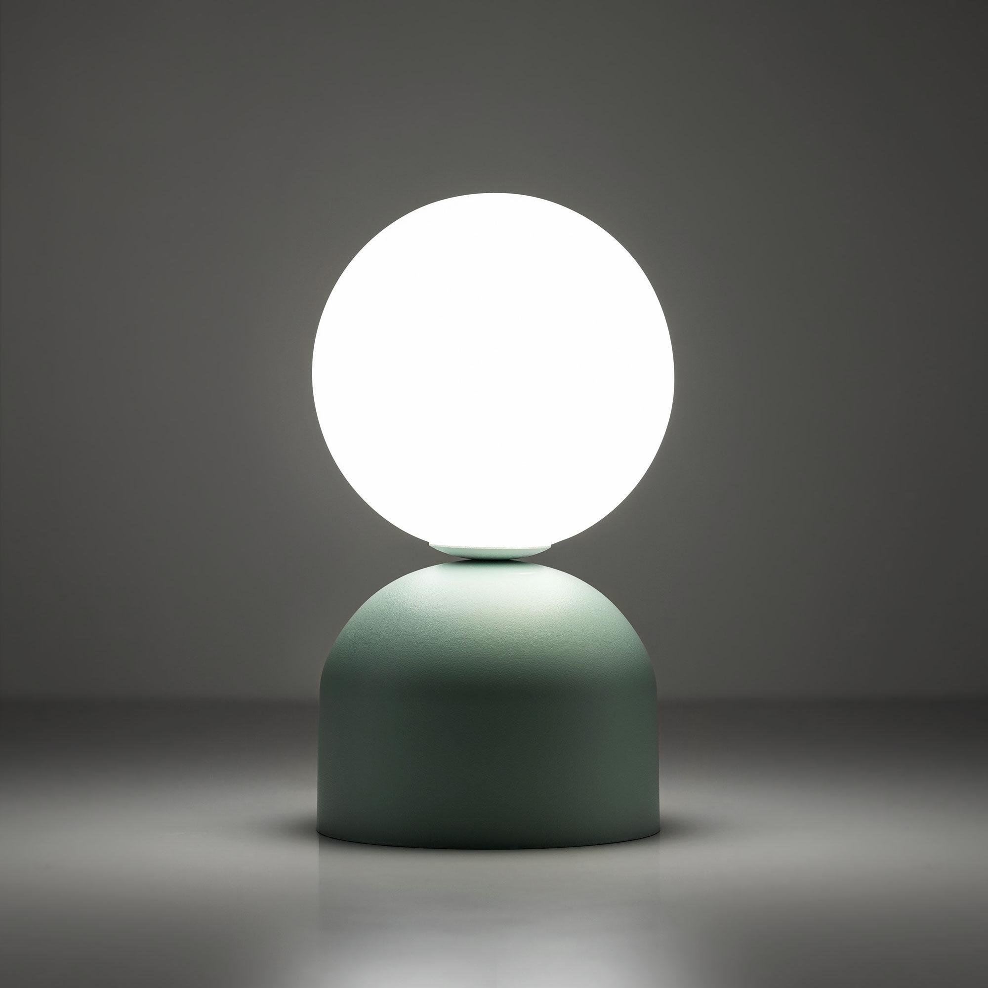 Настольный светильник со стеклянным плафоном TK Lighting Miki 16039