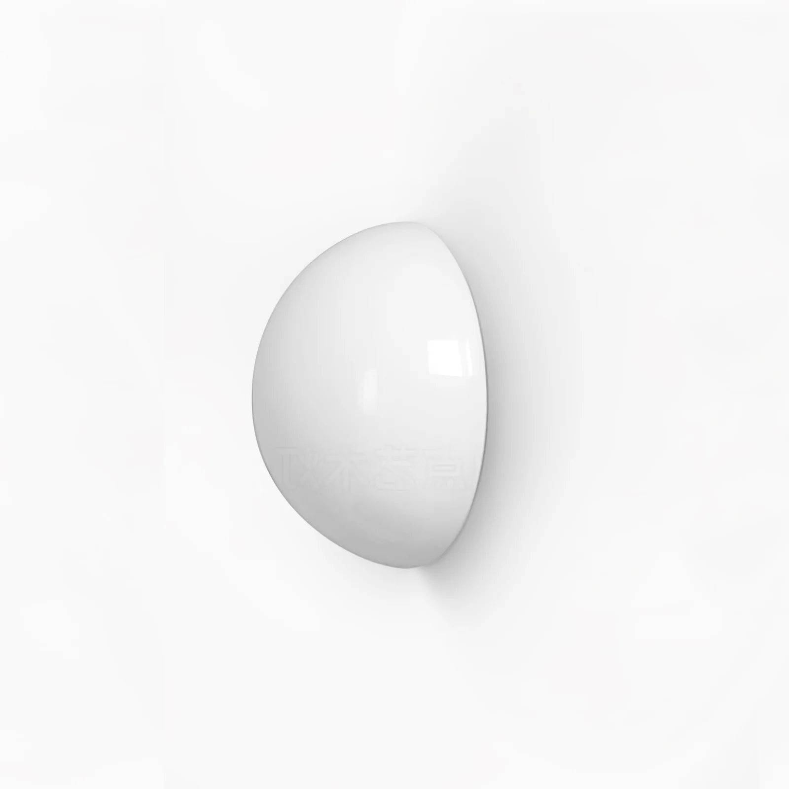 Halbkugel Wall Lamp - ∅ 7.1″ x H 7.1″ Set of 2 / Frosted White / Warm Light