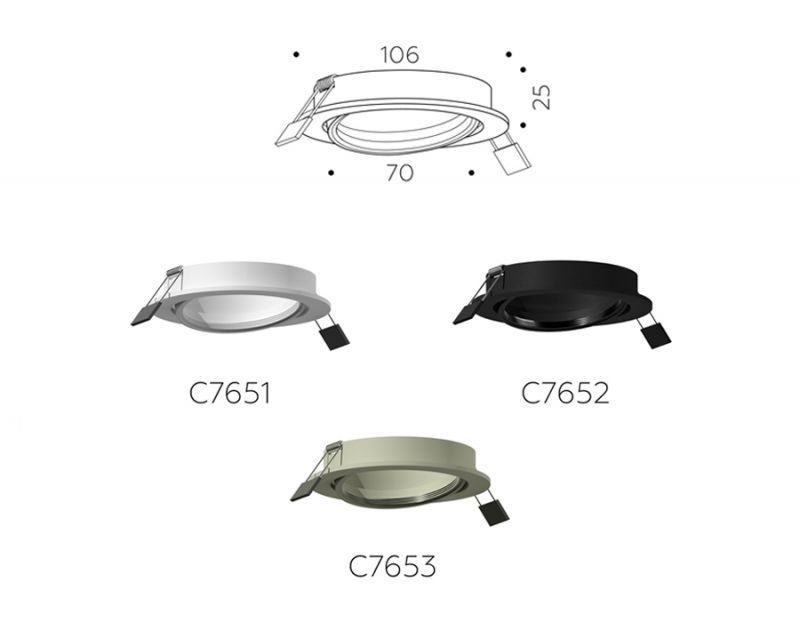 Корпус светильника Ambrella DIY Spot C7653