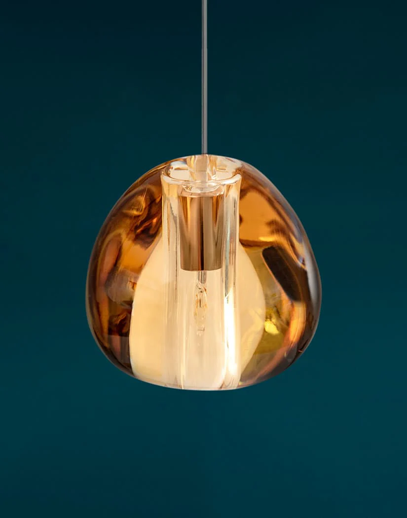 Подвесной светильник Cherry Crystal - 7 подвесов ∅35см x 150см, прозрачный