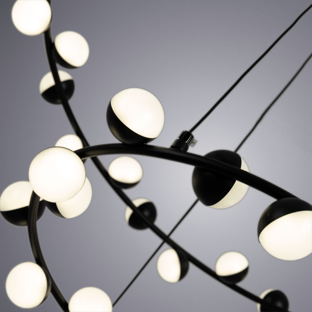 Подвесной светильник Arte Lamp DEXTER A3619SP-48BK