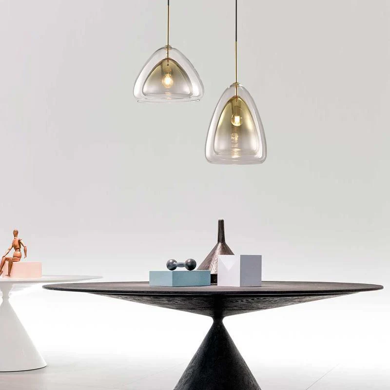 Подвесной светильник Futuristische Glass - ∅35см x 30см, стекло