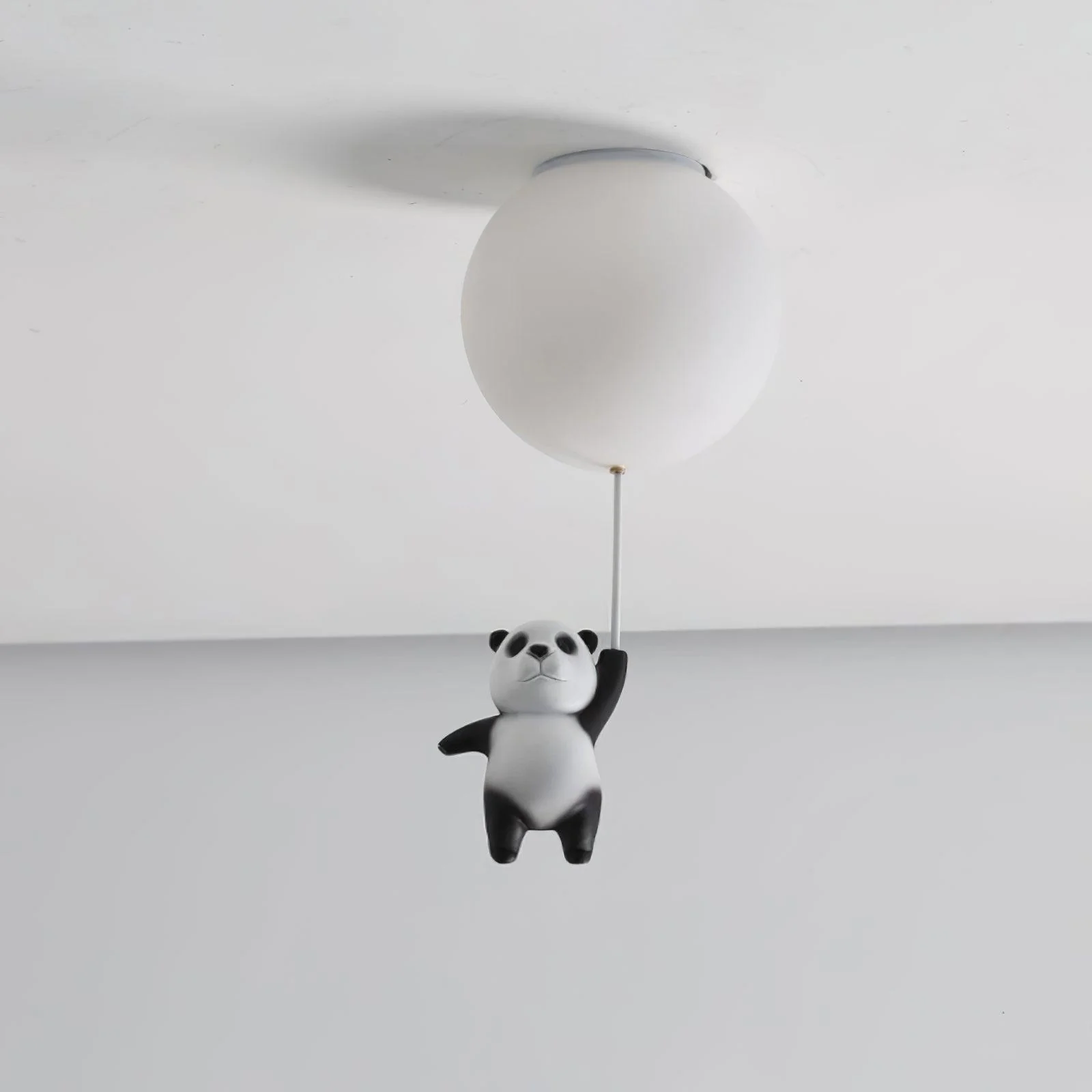 Потолочный светильник Panda - модель A ∅15см x 35см, белый