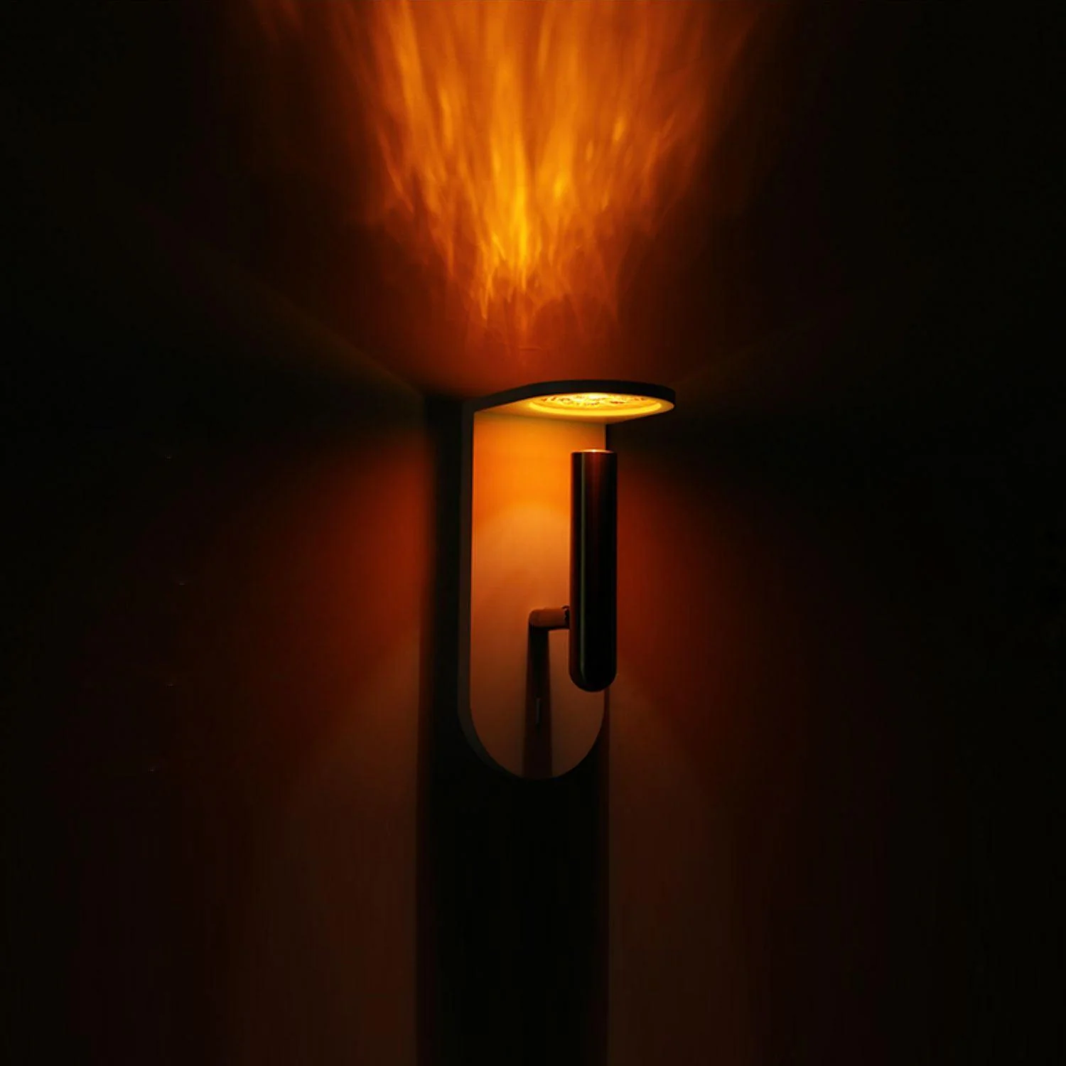 Nights LED Sconce - Set of 2 / Black / Cool Light
