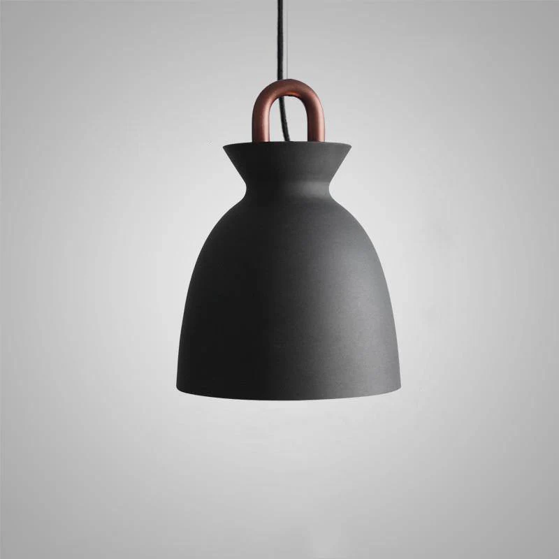 Подвесной светильник Coil - ∅25см x 22см, черный