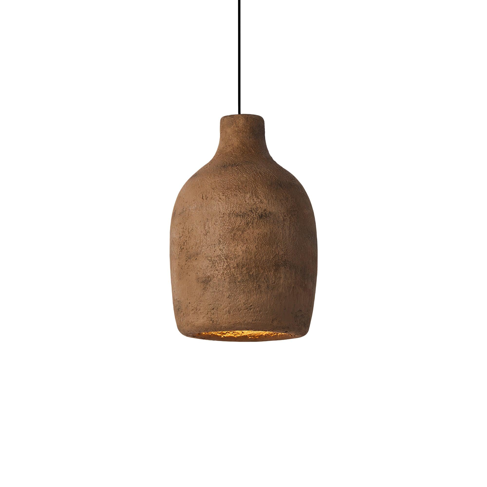 Подвесной светильник Milk Can - ∅30см x 46см, коричневый