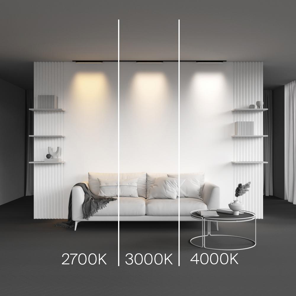 Трековый светильник Maytoni Basis 24V 12W IP20 2700K TR192-1-12W2.7K-B
