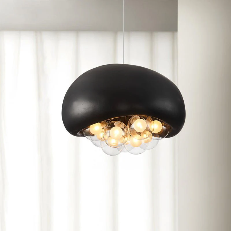 Подвесной светильник Khmara Bubbles - ∅60см x 42см, серый
