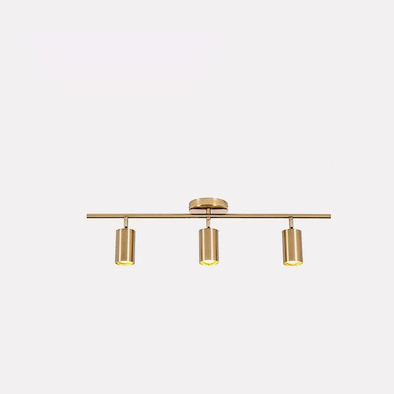 Потолочный светильник Cylinder Brass Series - 4 источника света ∅85см х 17см, латунь