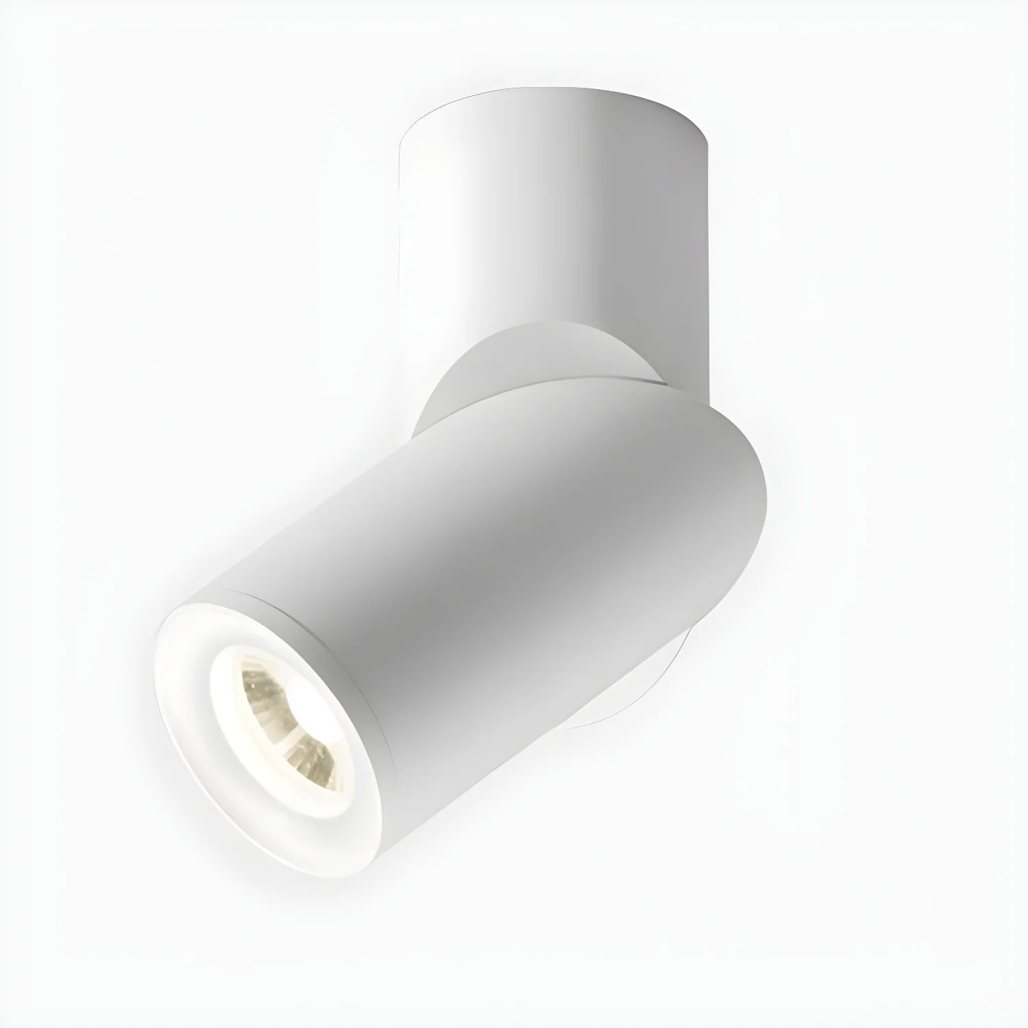 Потолочный светильник Maxwell Pivot Surface - ∅6см x 18см, черный, теплый свет