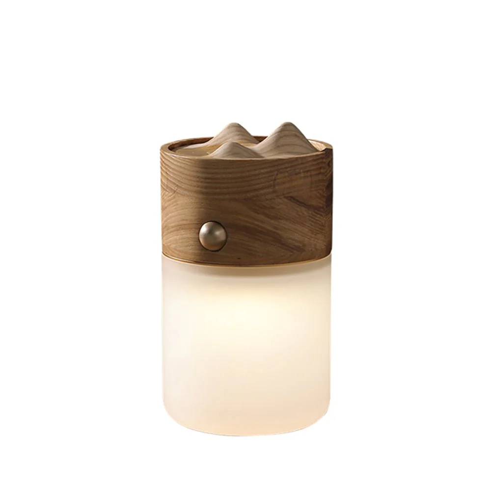 Настольный светильник Nomad Lantern - ∅10см x 16см, орех
