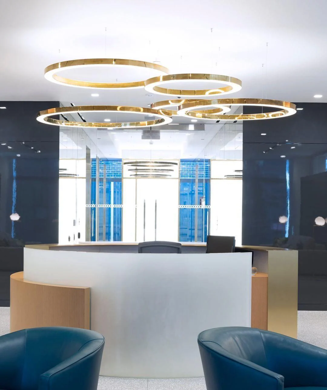 Подвесной светильник Ring LED - ∅100см, теплый свет