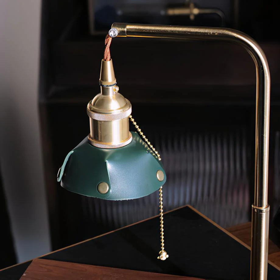 Настольный светильник Harnik Retro - 25см x 18см x 32см, черный