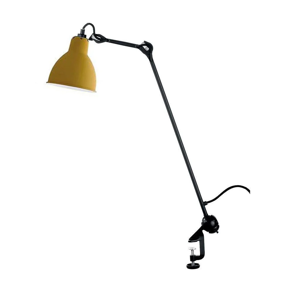 Настольный светильник Versa Glide Clamp - модель B, ∅21см х 59см, желтый