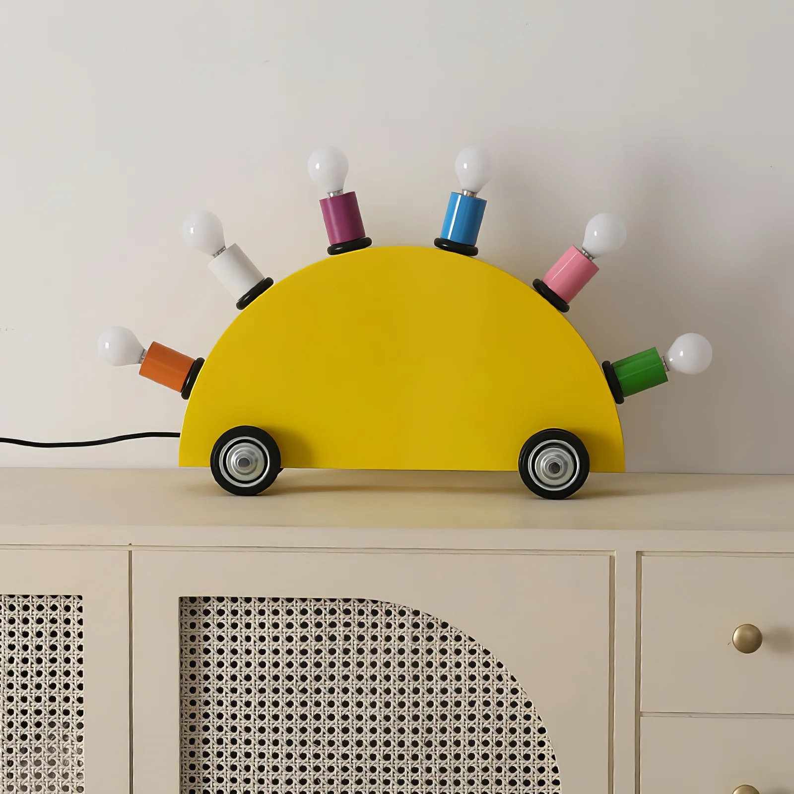 Настольный светильник Cartoon Car - ∅62см x 36см, синий