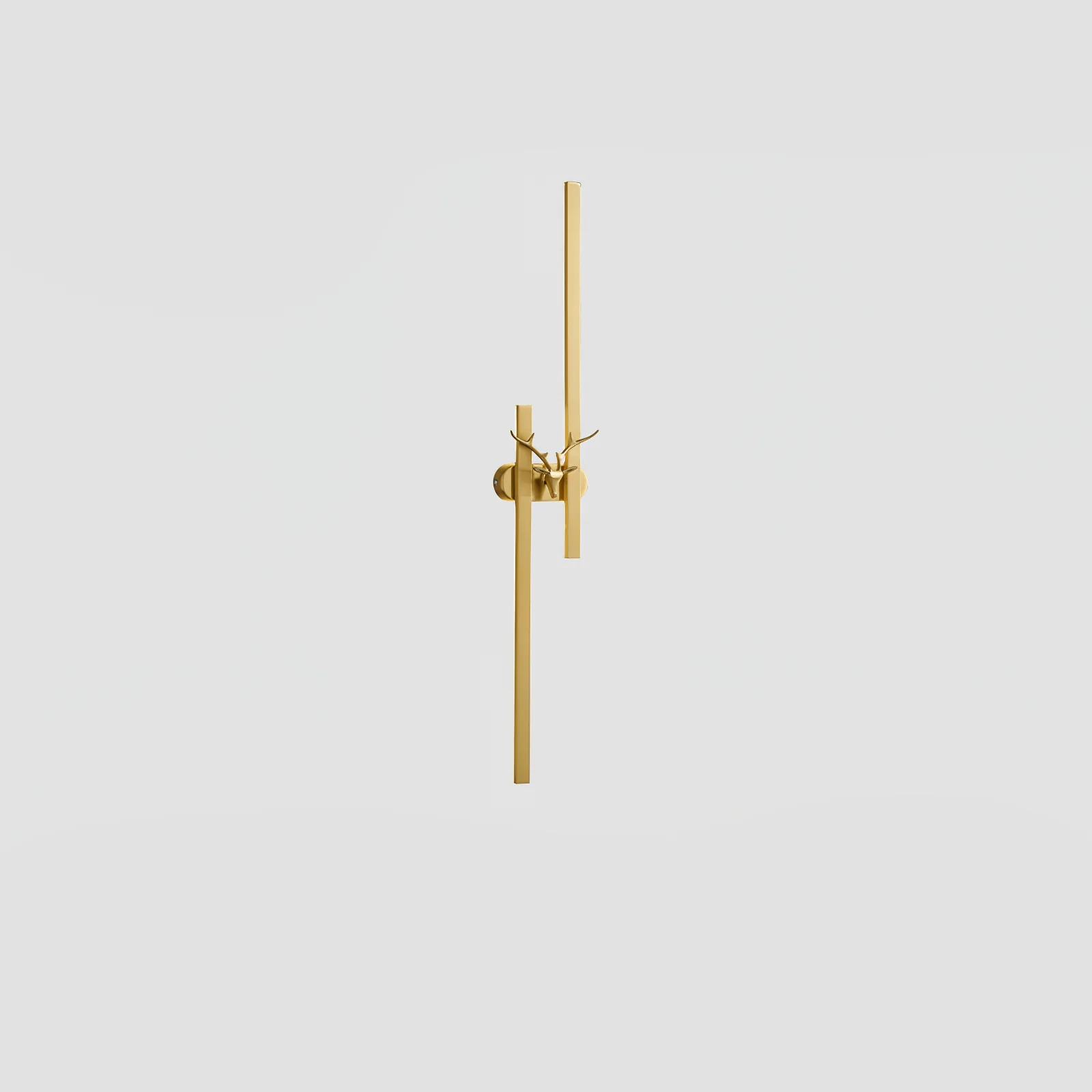 Настенный светильник Deer Brass - модель A, ∅20см x 100см, латунь, 3000-6500К