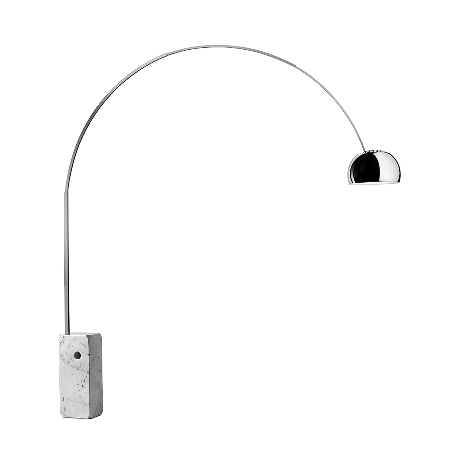 Arcadia Luxe Floor Lamp - W 66.9″ x H 74.8″/ W 170cm x H 190cm / Square Tube / AU plug