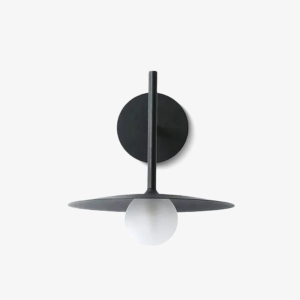 Настенный светильник Gea Iron - ∅25см x 26см, серый
