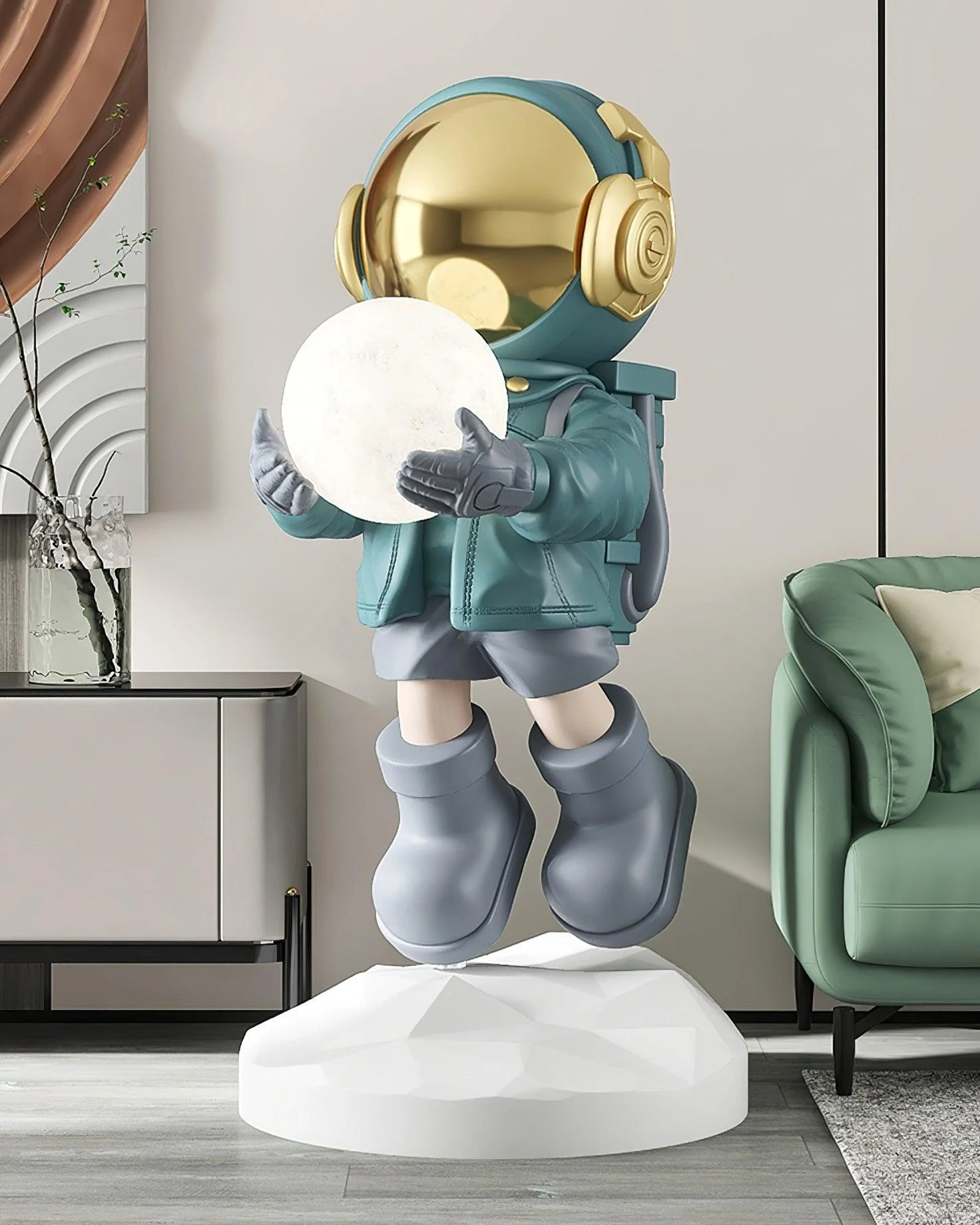 Торшер Fantasy Astronaut - ∅40см x 80см, синий