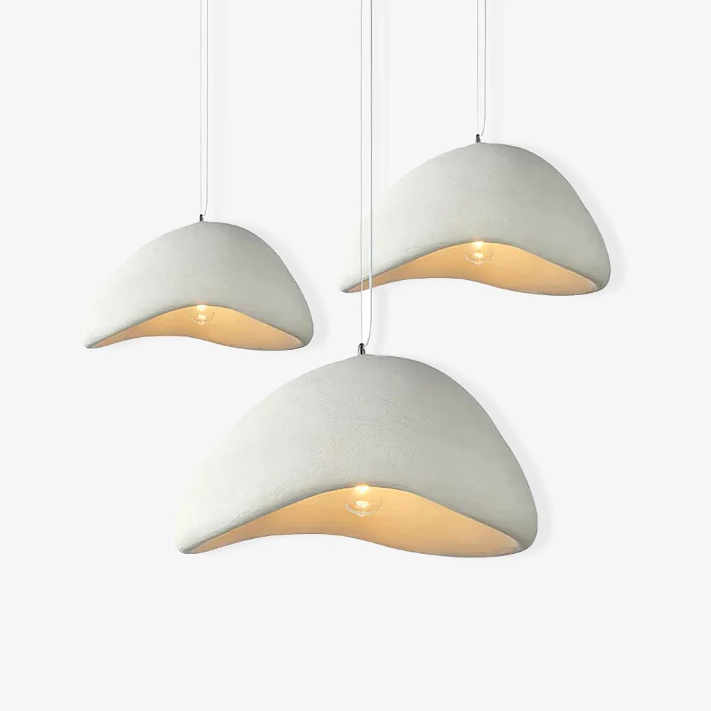 Люстра Khmara Halia Combination A - ∅40см x 22см + ∅60см x 33см, серый, длинное крепление
