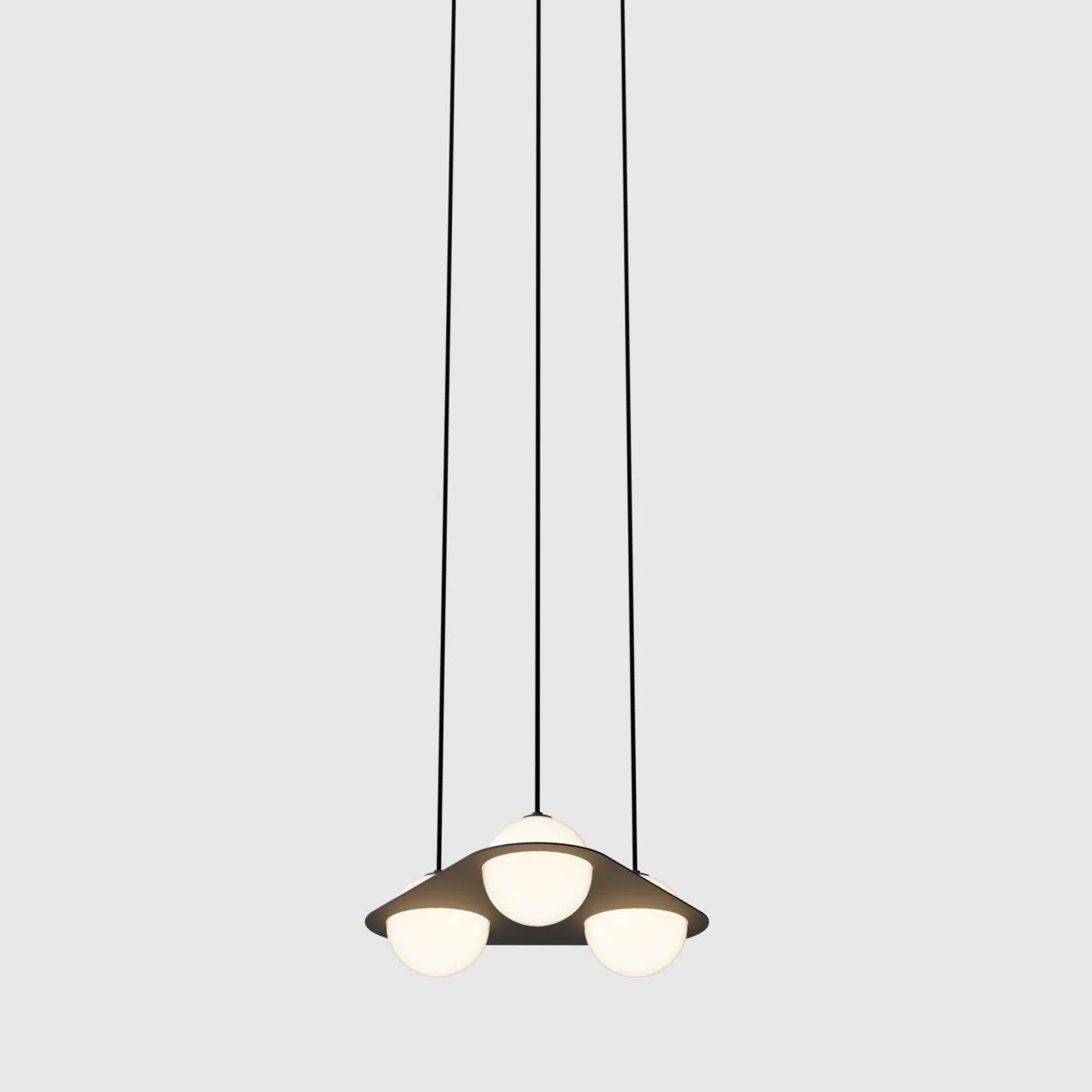 Orbion Black Pendant Lamp - Laurent-07 ∅85см x 20см, черный