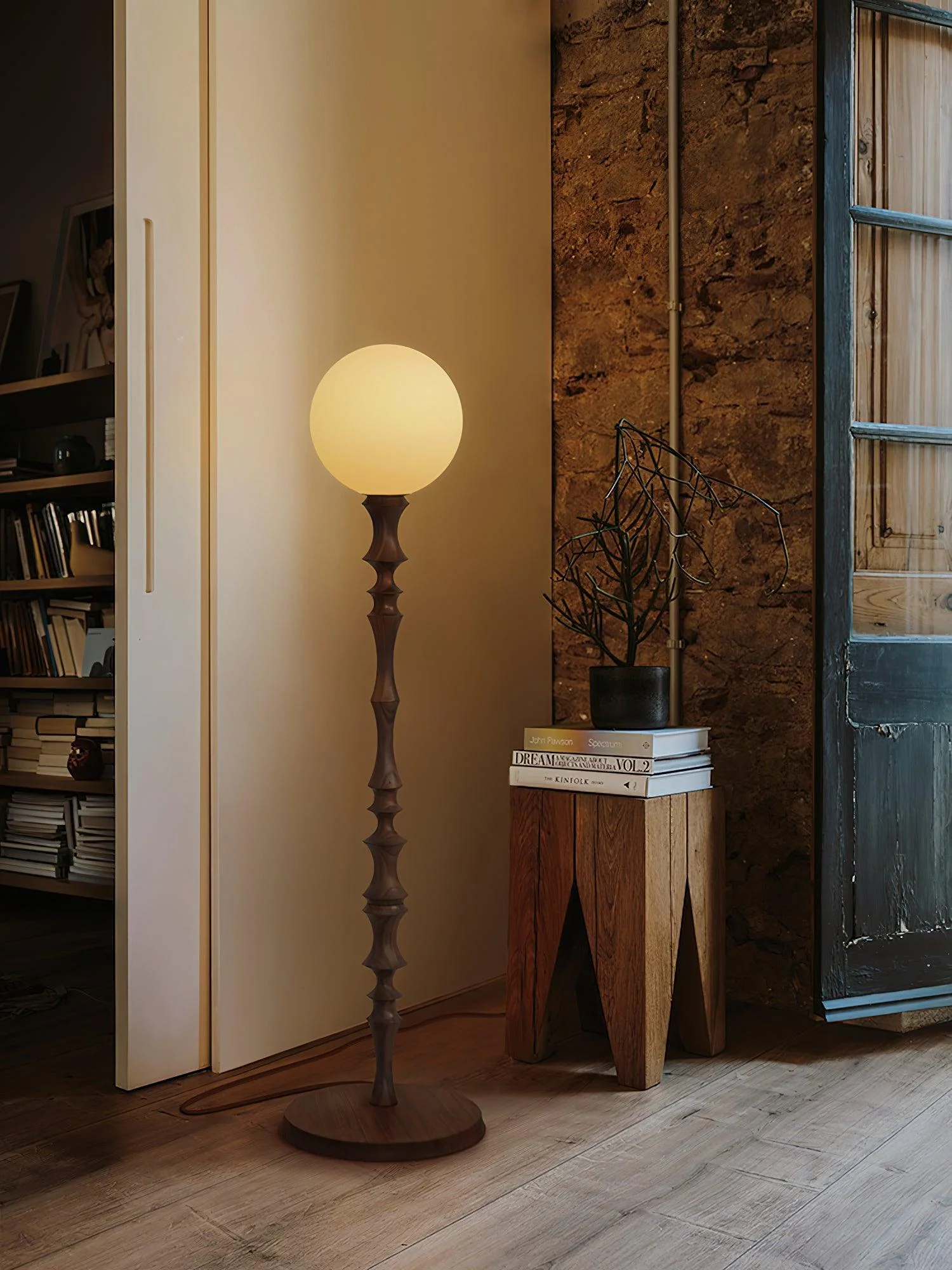 Milo Floor Lamp - ∅ 11.8″ x H 53.1″ / Dia 30cm x H 135cm / Model H / US plug